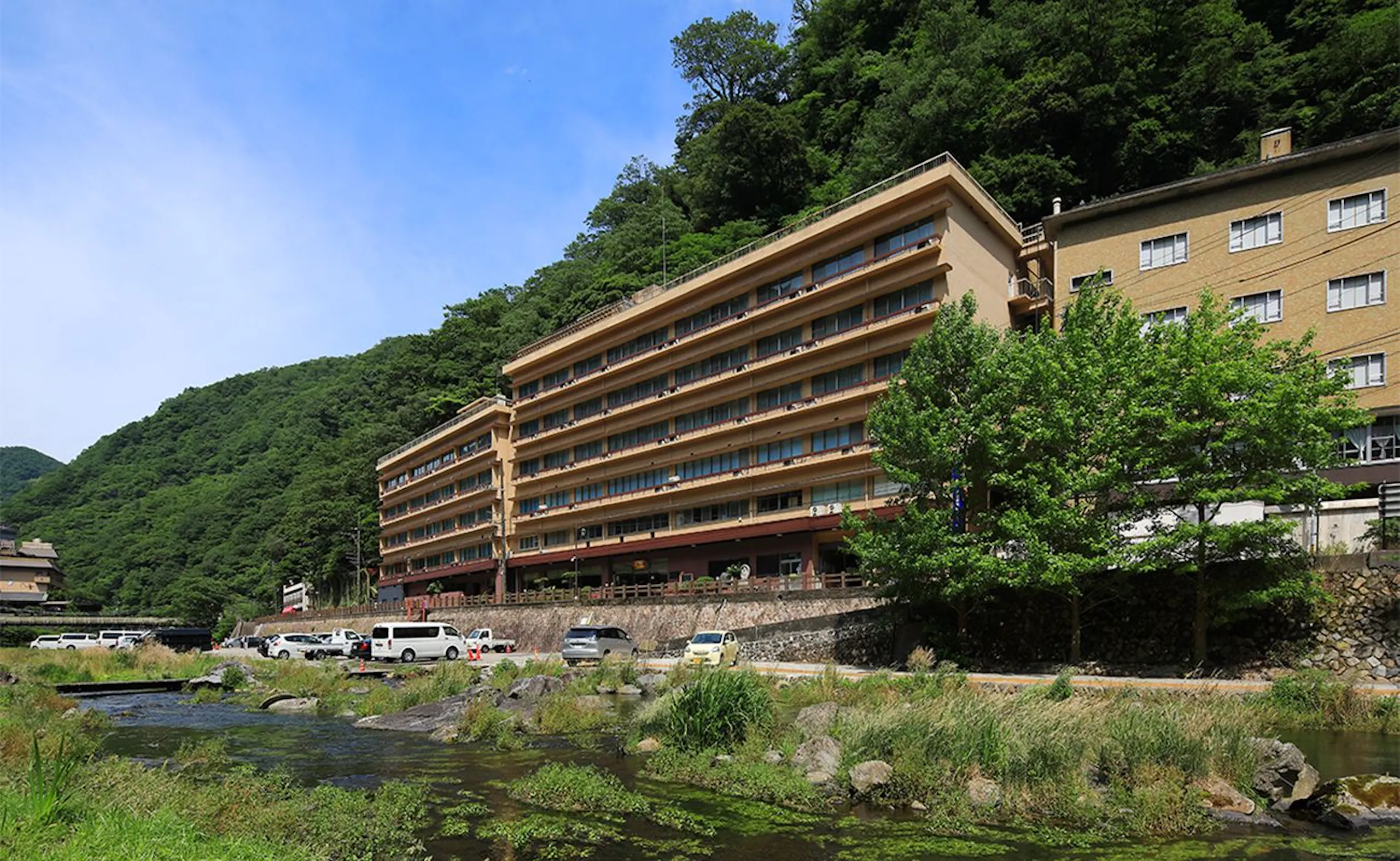 湯原温泉 湯原国際観光ホテル 菊之湯（湯原温泉 別邸 YUYA）